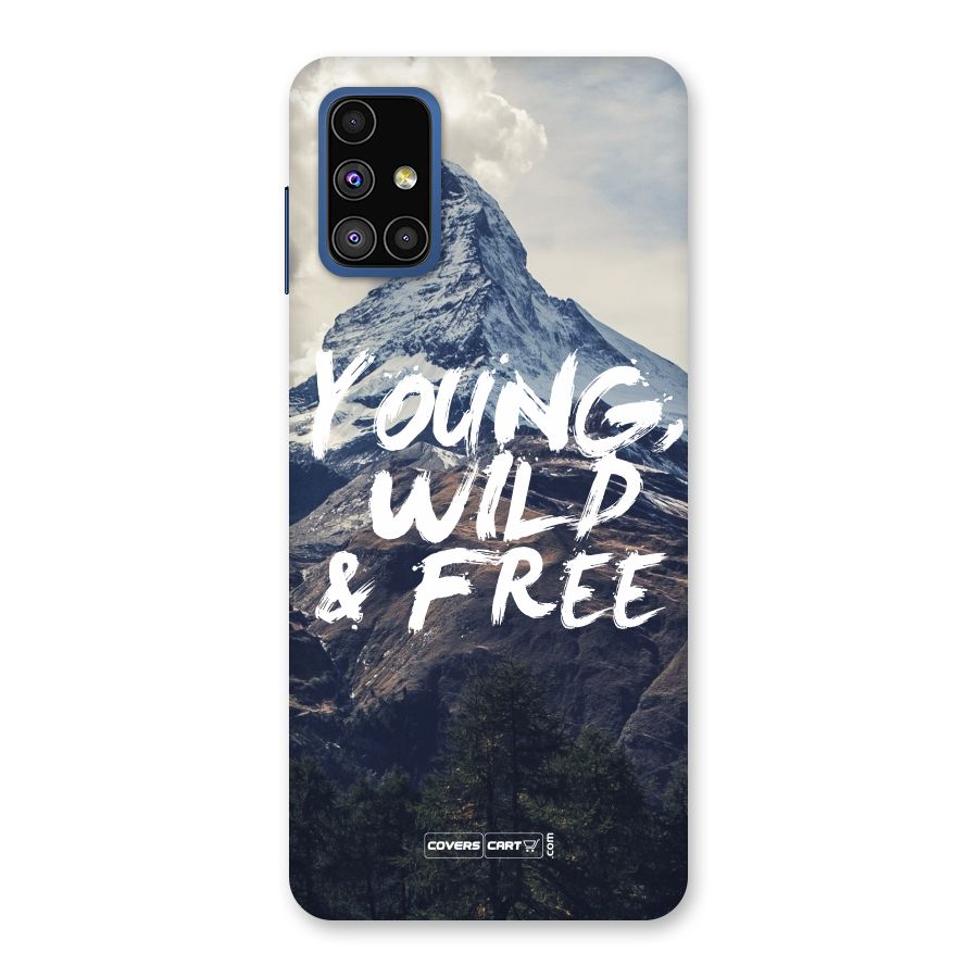 Young Wild and Free Back Case for Galaxy M51