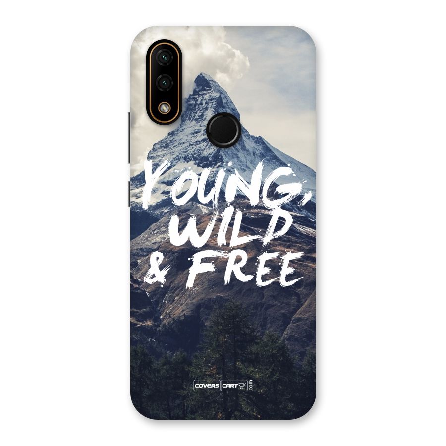 Young Wild and Free Back Case for Lenovo A6 Note