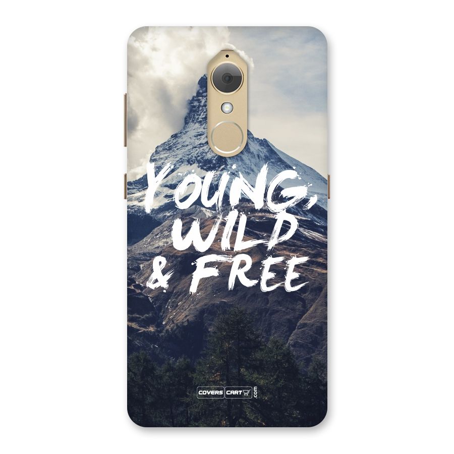 Young Wild and Free Back Case for Lenovo K8
