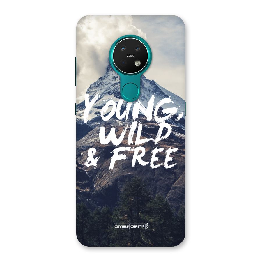 Young Wild and Free Back Case for Nokia 7.2