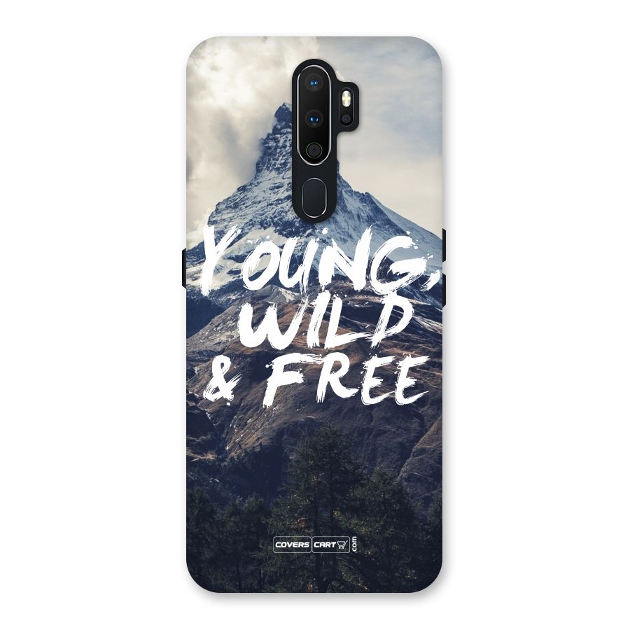 Young Wild and Free Back Case for Oppo A5 (2020)