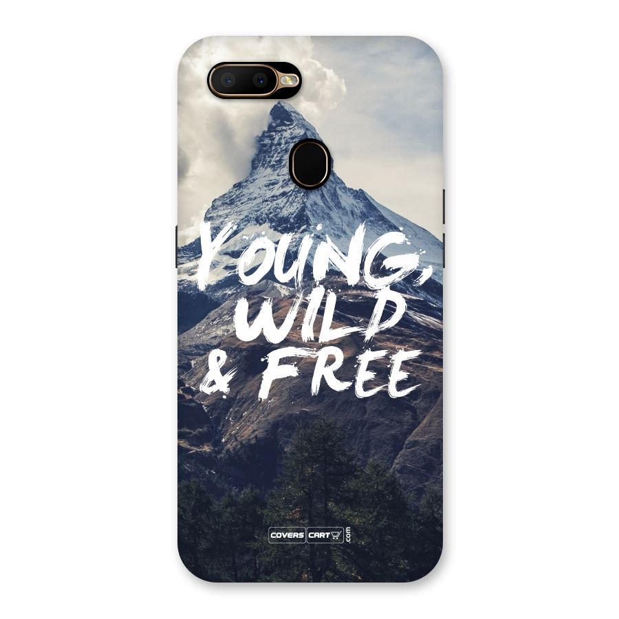 Young Wild and Free Back Case for Oppo A5s
