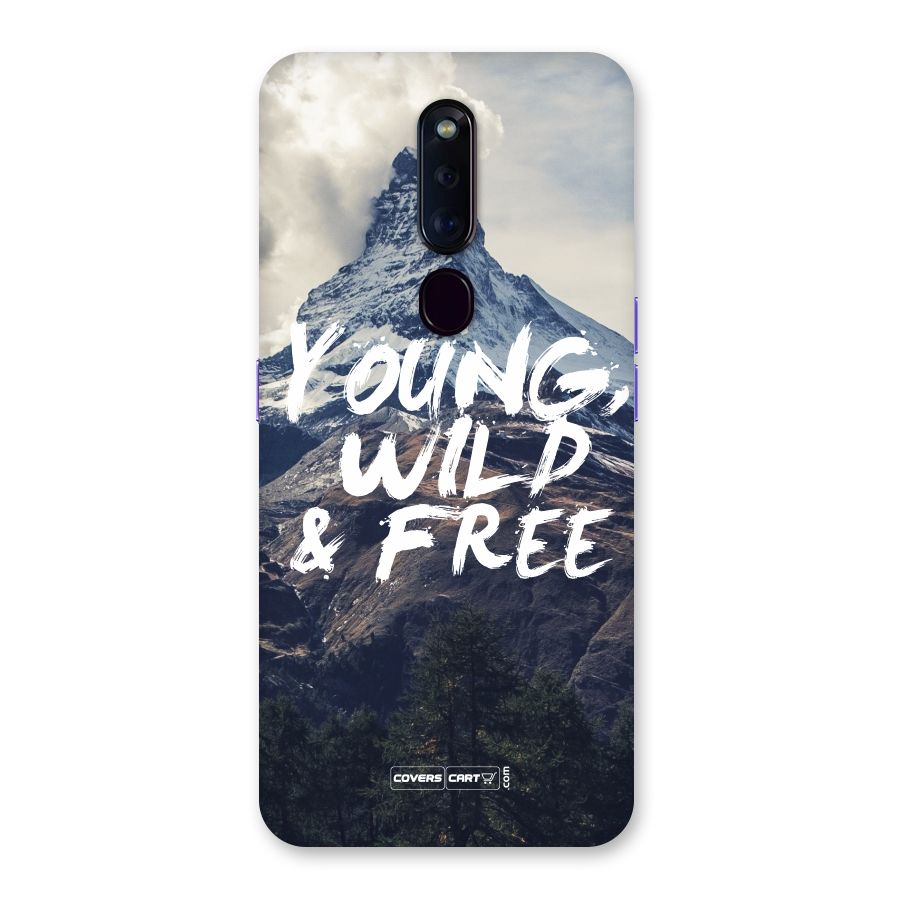 Young Wild and Free Back Case for Oppo F11 Pro