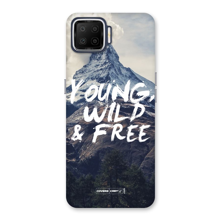 Young Wild and Free Back Case for Oppo F17