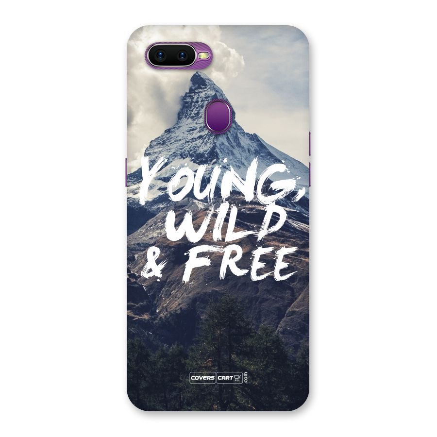 Young Wild and Free Back Case for Oppo F9