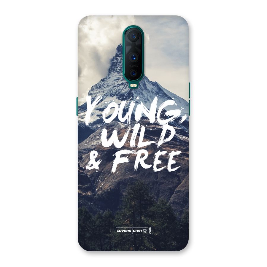 Young Wild and Free Back Case for Oppo R17 Pro
