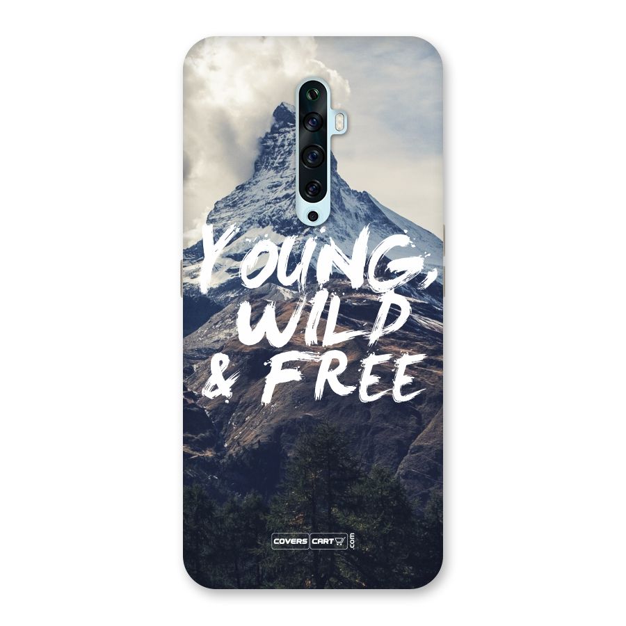 Young Wild and Free Back Case for Oppo Reno2 F