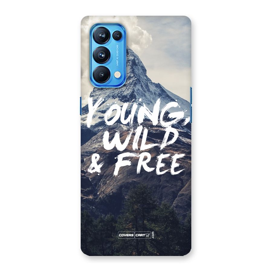 Young Wild and Free Back Case for Oppo Reno5 Pro 5G