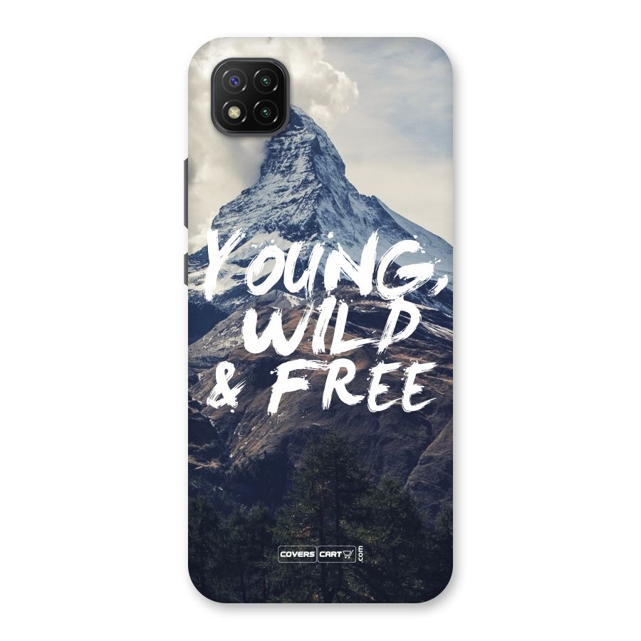 Young Wild and Free Back Case for Poco C3