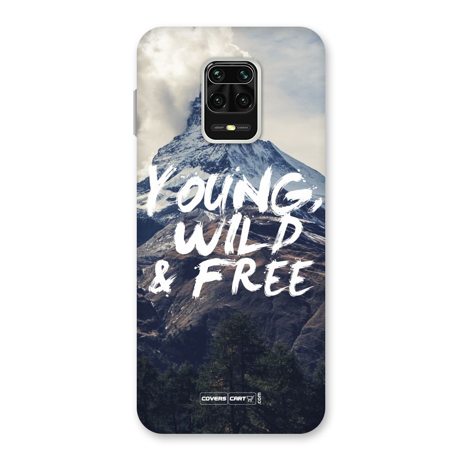 Young Wild and Free Back Case for Poco M2 Pro