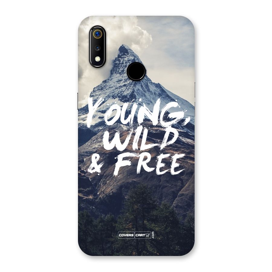 Young Wild and Free Back Case for Realme 3