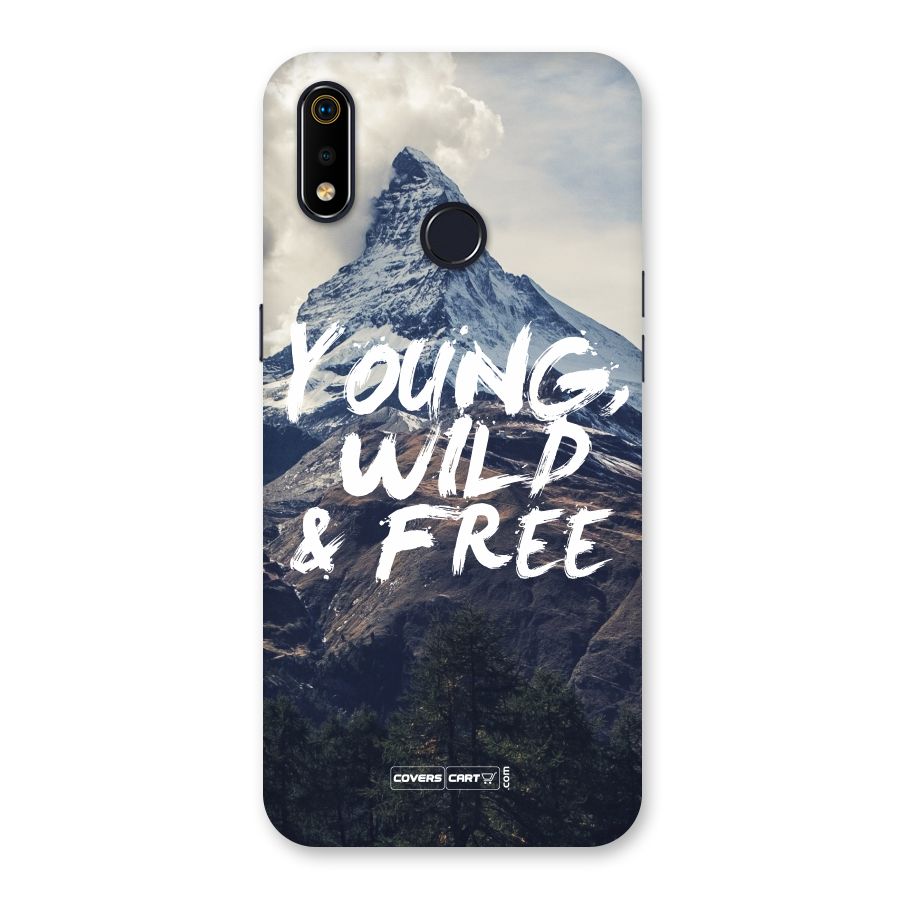 Young Wild and Free Back Case for Realme 3i
