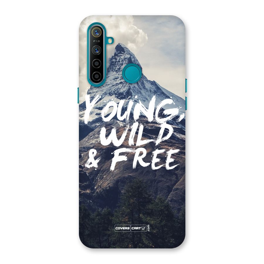 Young Wild and Free Back Case for Realme 5i
