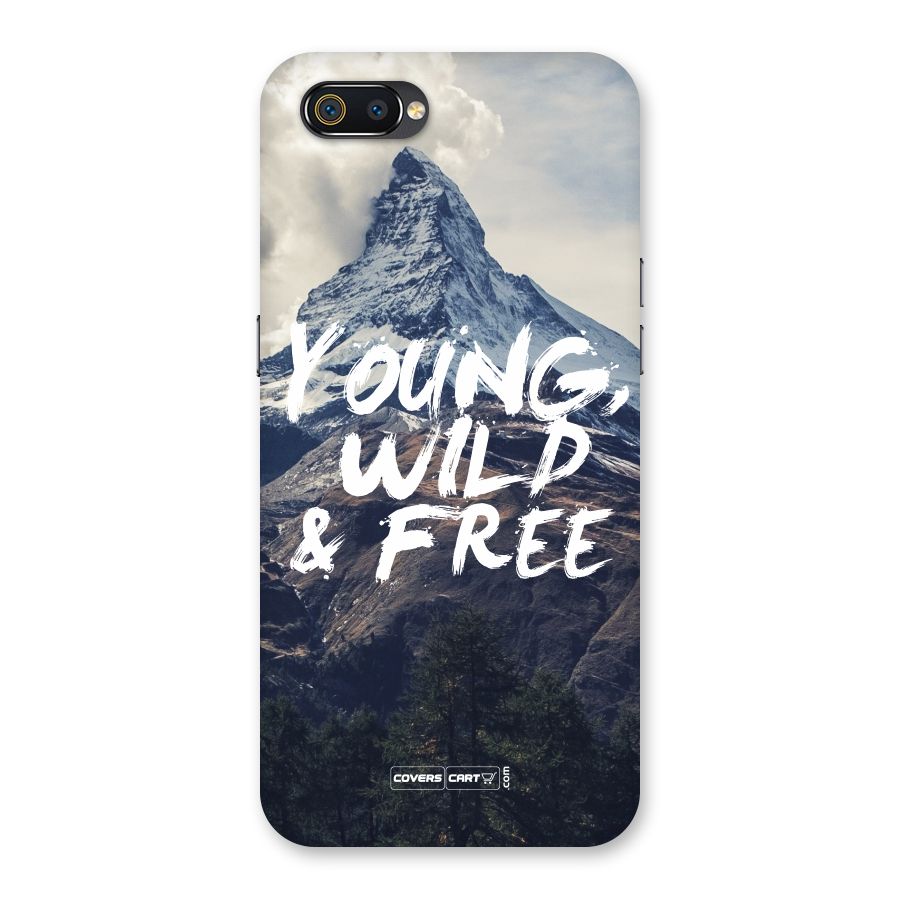 Young Wild and Free Back Case for Realme C2