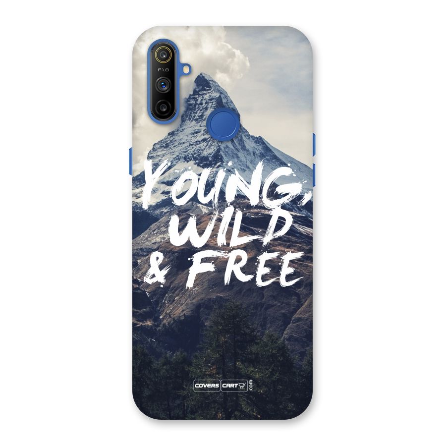 Young Wild and Free Back Case for Realme Narzo 10A