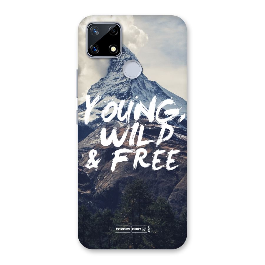 Young Wild and Free Back Case for Realme Narzo 20