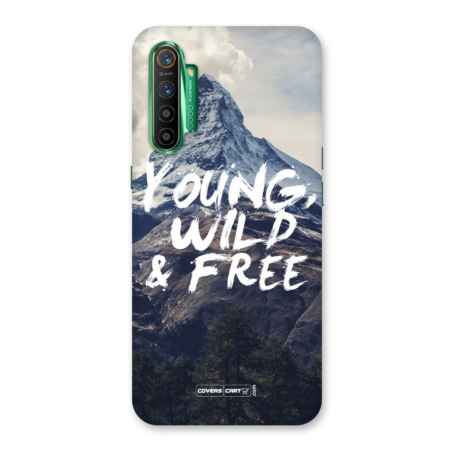 Young Wild and Free Back Case for Realme X2