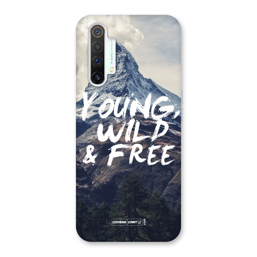 Young Wild and Free Back Case for Realme X3