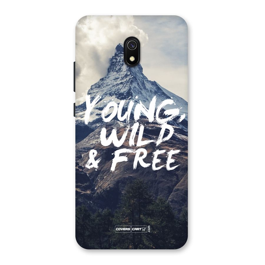 Young Wild and Free Back Case for Redmi 8A