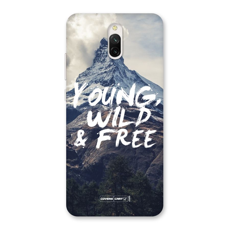 Young Wild and Free Back Case for Redmi 8A Dual
