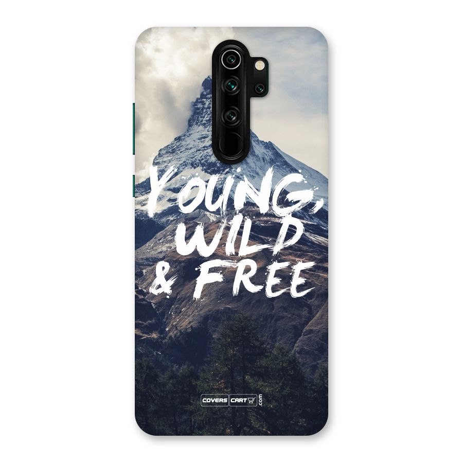 Young Wild and Free Back Case for Redmi Note 8 Pro