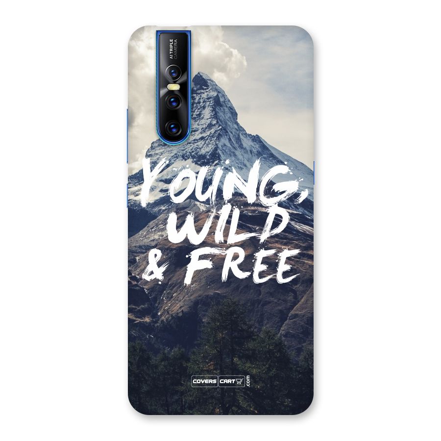 Young Wild and Free Back Case for Vivo V15 Pro