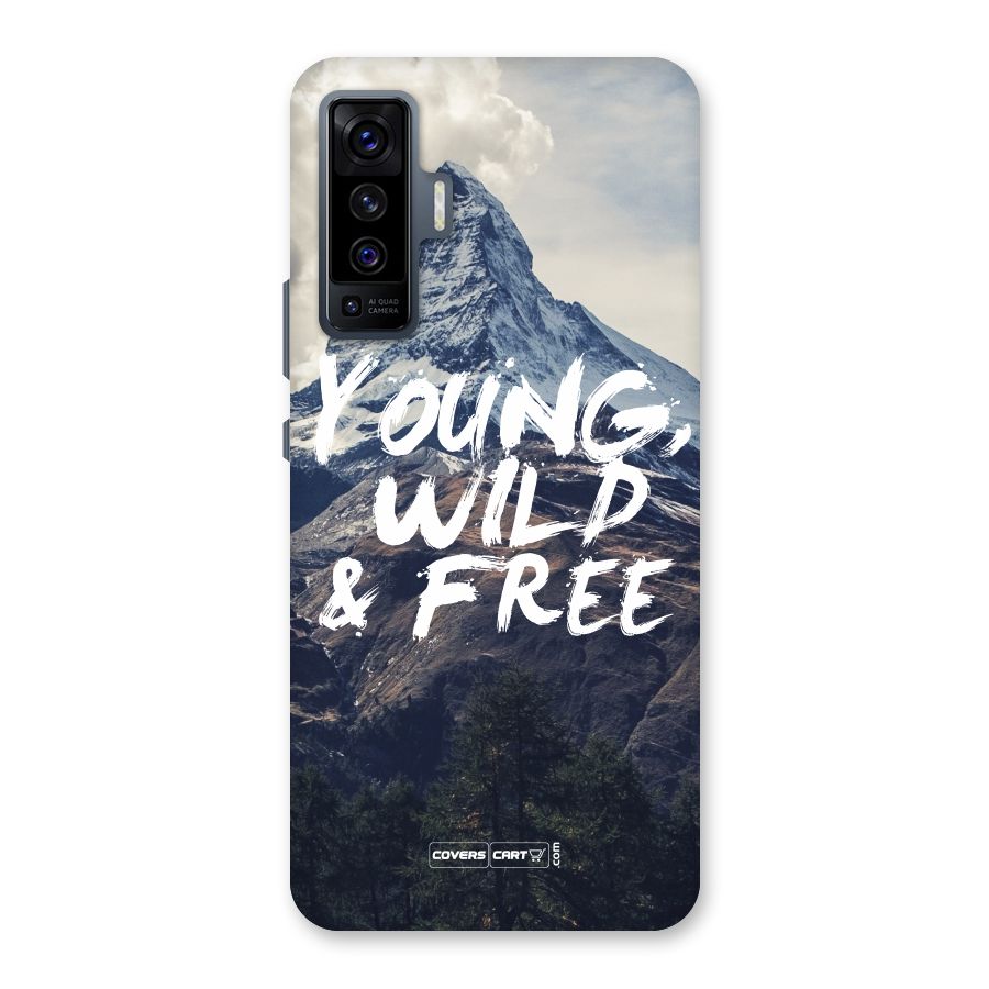 Young Wild and Free Back Case for Vivo X50
