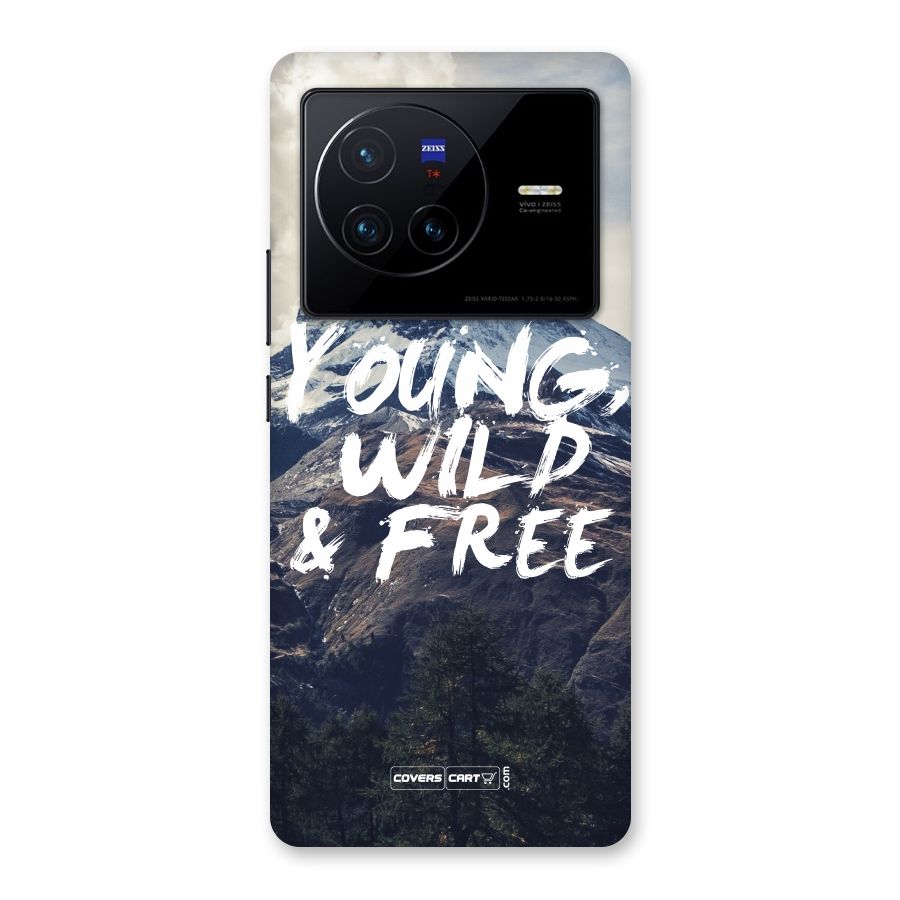 Young Wild and Free Back Case for Vivo X80
