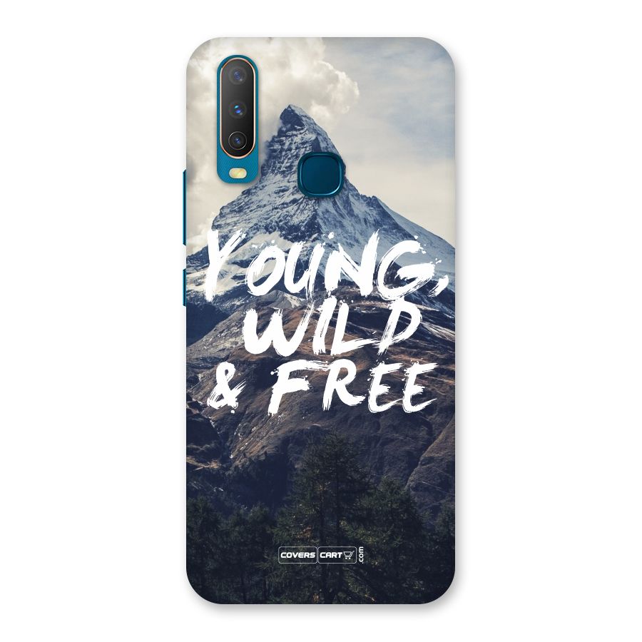 Young Wild and Free Back Case for Vivo Y11