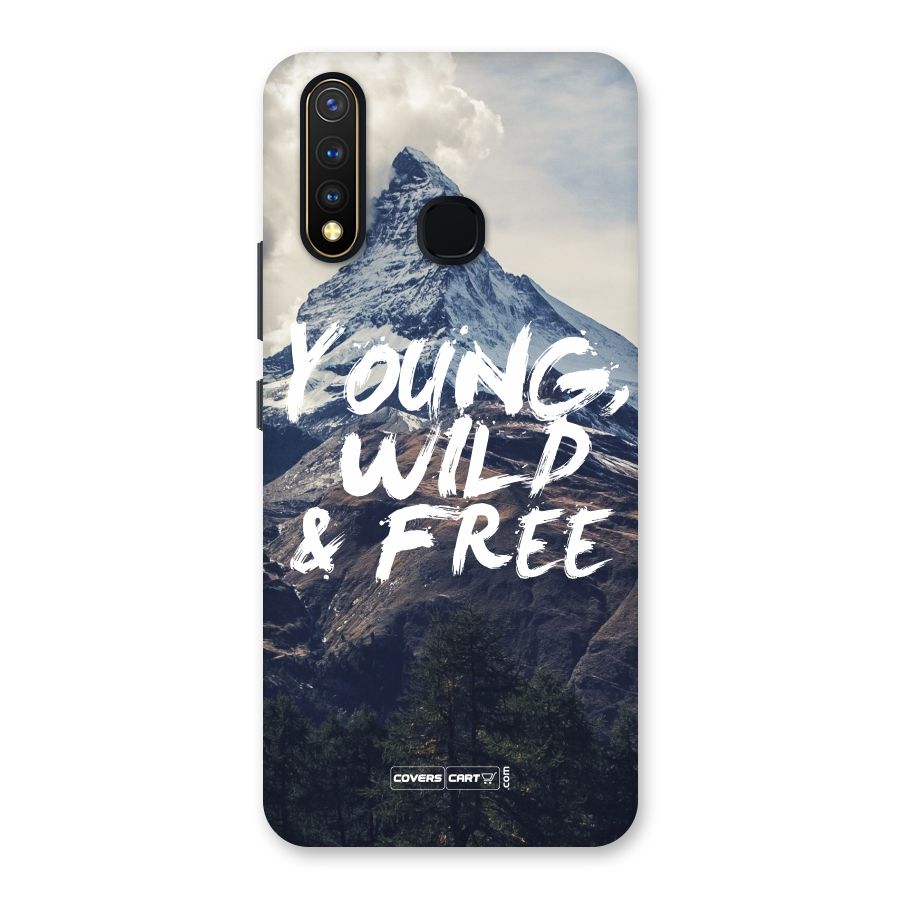 Young Wild and Free Back Case for Vivo Y19