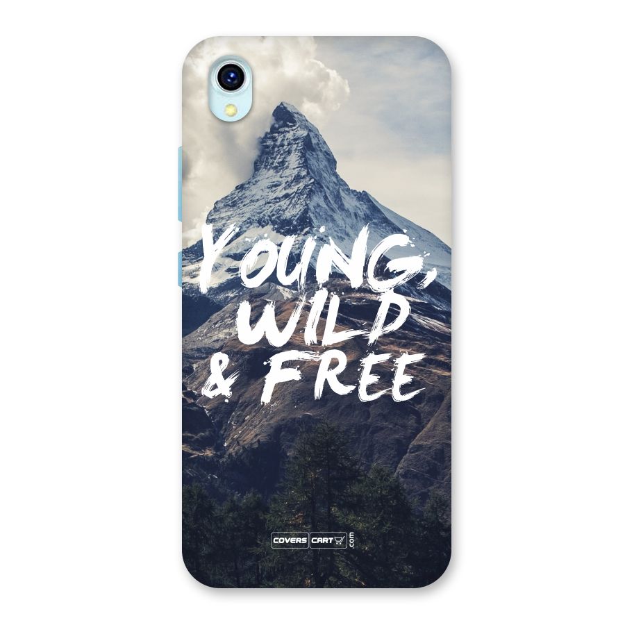 Young Wild and Free Back Case for Vivo Y1s