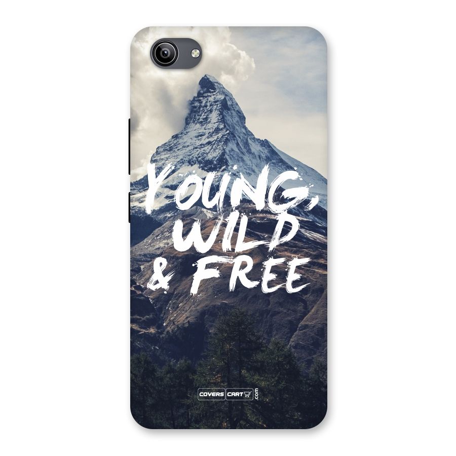 Young Wild and Free Back Case for Vivo Y81i