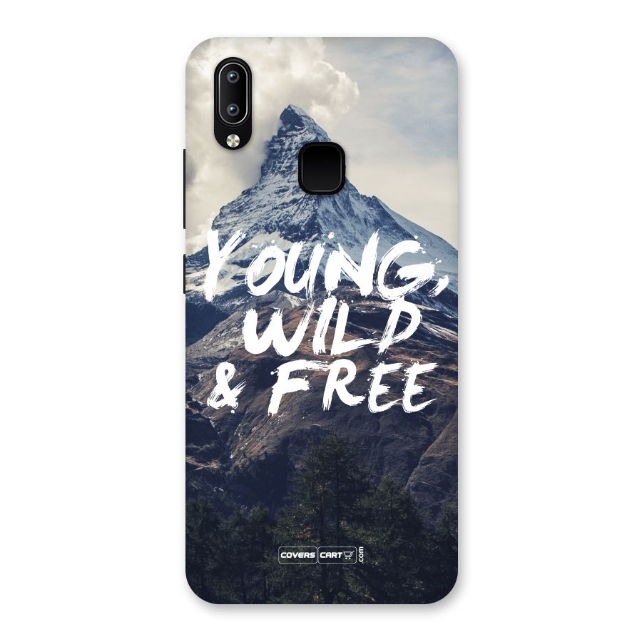 Young Wild and Free Back Case for Vivo Y93