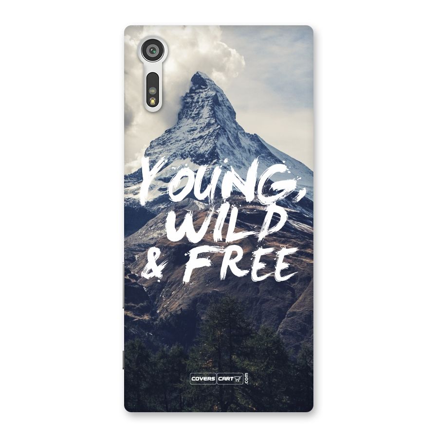 Young Wild and Free Back Case for Xperia XZ