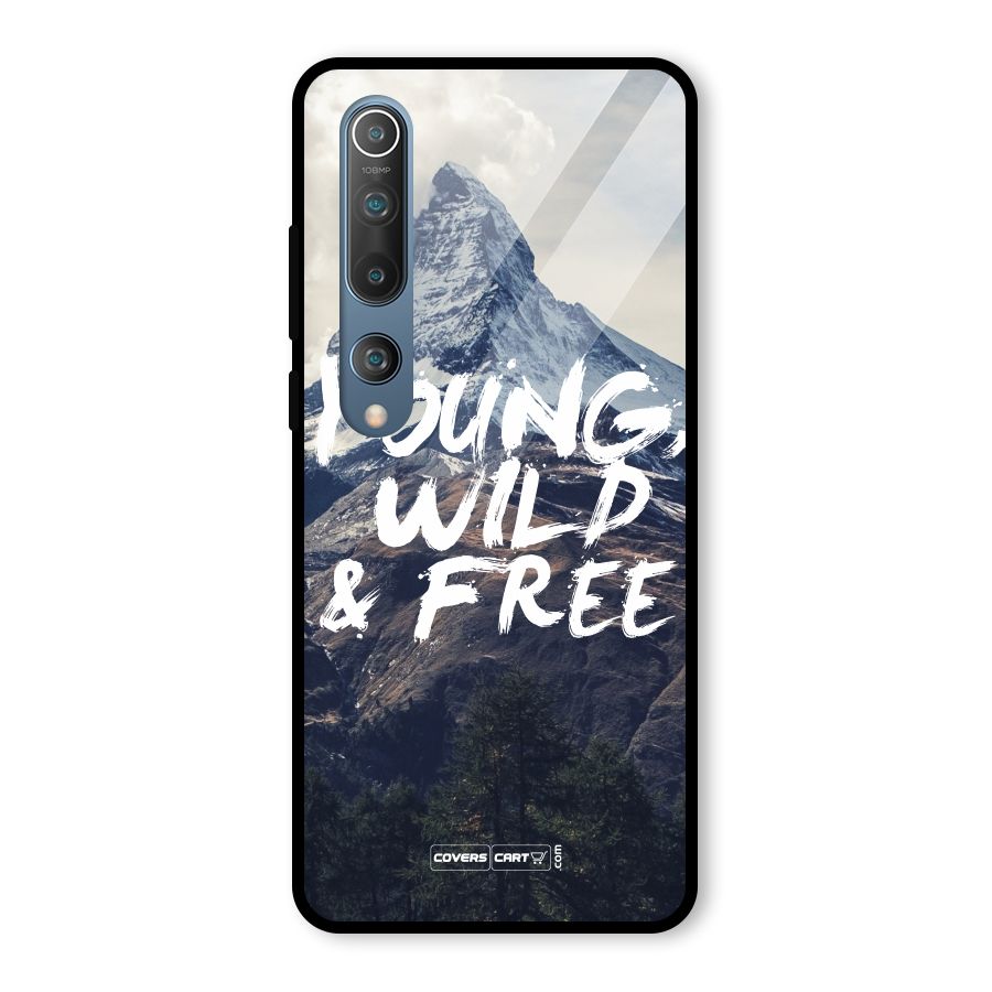 Young Wild and Free Glass Back Case for Mi 10