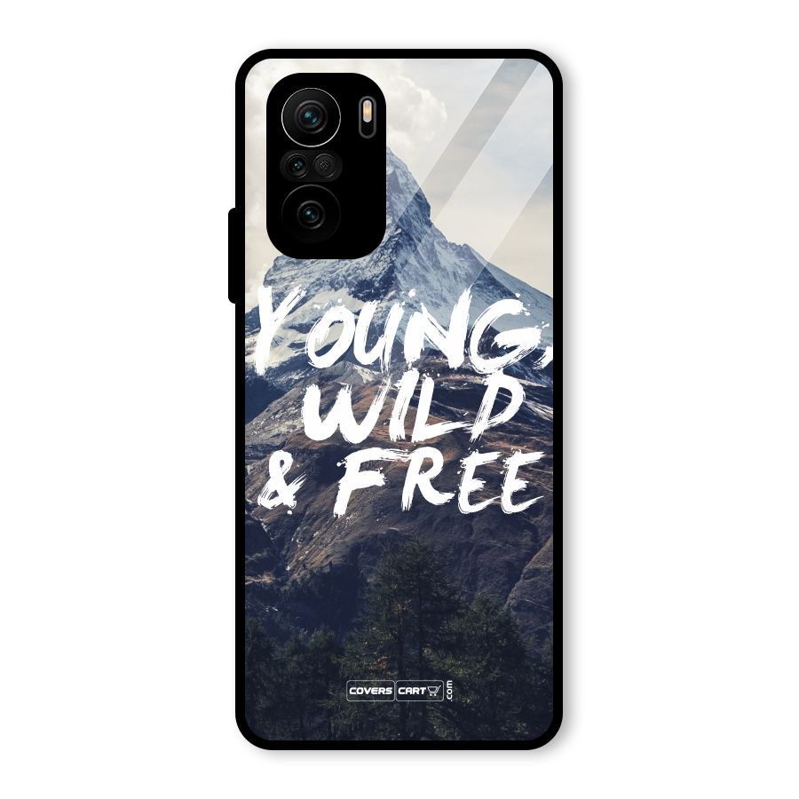 Young Wild and Free Glass Back Case for Mi 11x
