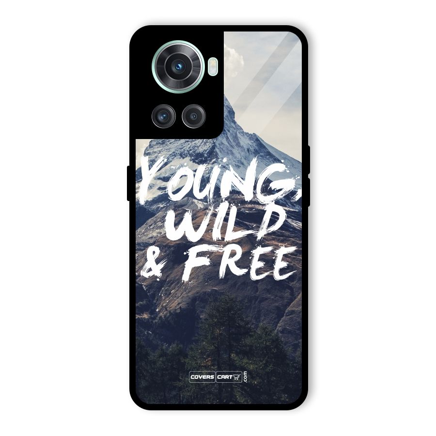 Young Wild and Free Glass Back Case for OnePlus 10R