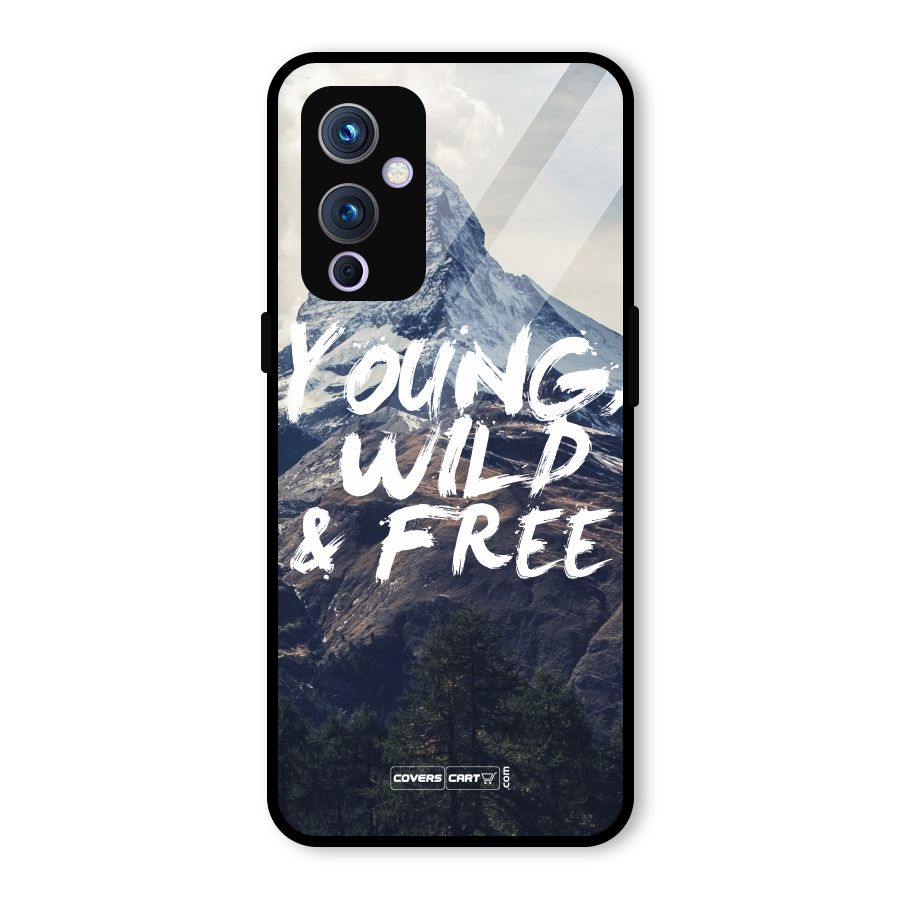 Young Wild and Free Glass Back Case for OnePlus 9