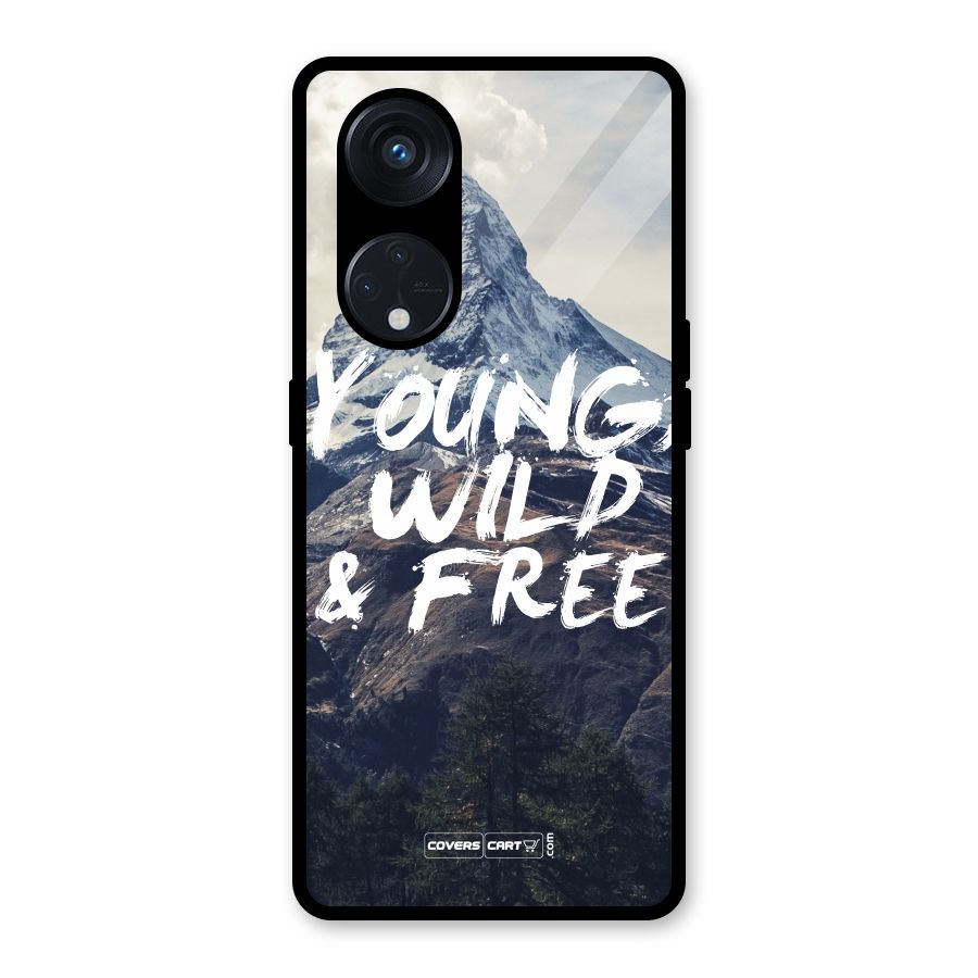 Young Wild and Free Glass Back Case for Reno8 T 5G