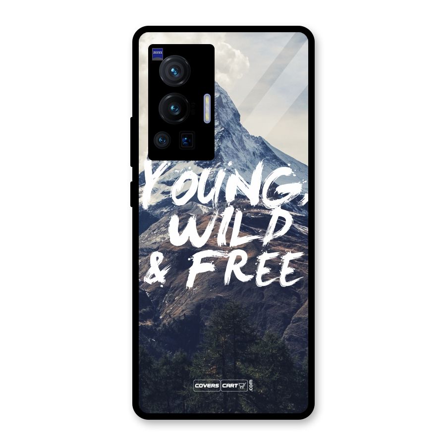 Young Wild and Free Glass Back Case for Vivo X70 Pro