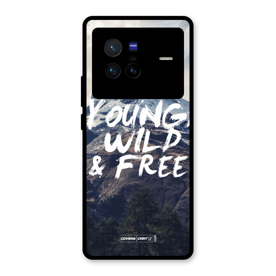 Young Wild and Free Glass Back Case for Vivo X80