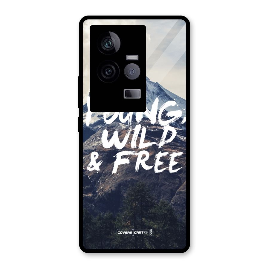 Young Wild and Free Glass Back Case for Vivo iQOO 11 5G
