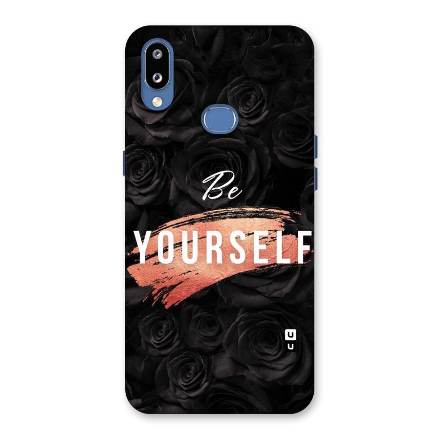 Yourself Shade Back Case for Galaxy M01s