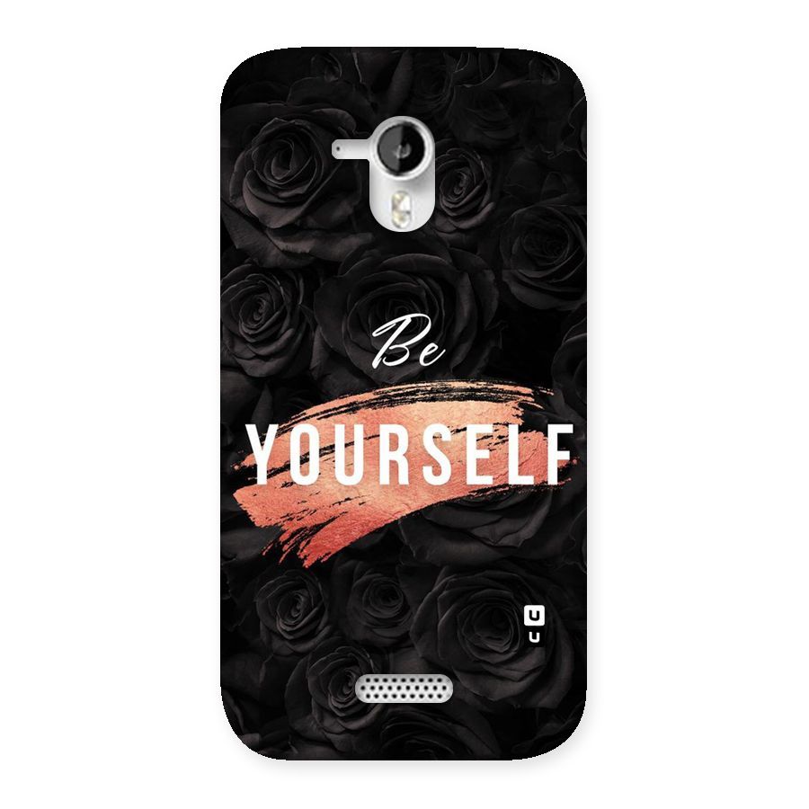 Yourself Shade Back Case for Micromax Canvas HD A116