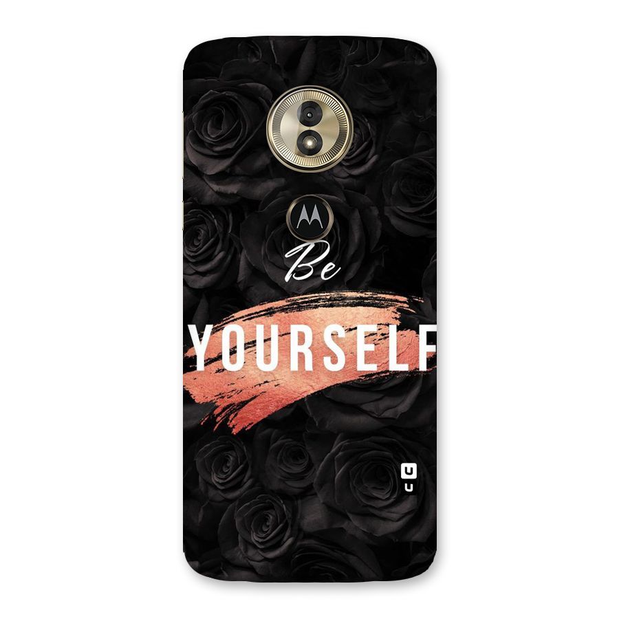 Yourself Shade Back Case for Moto G6 Play