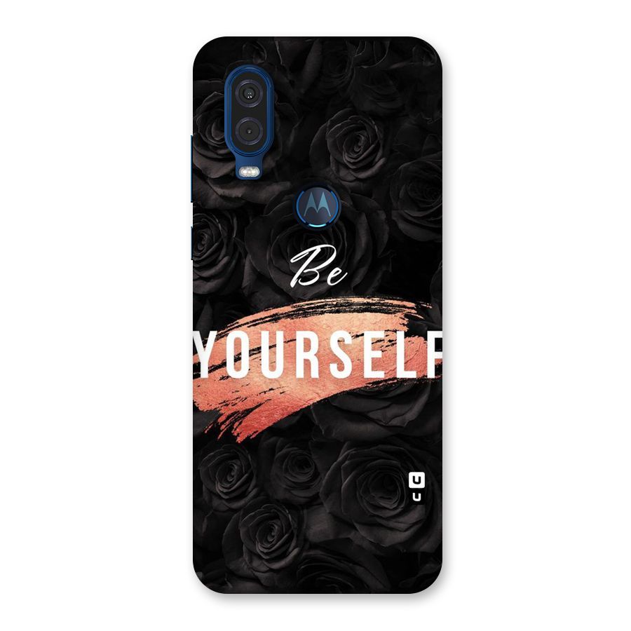 Yourself Shade Back Case for Motorola One Vision