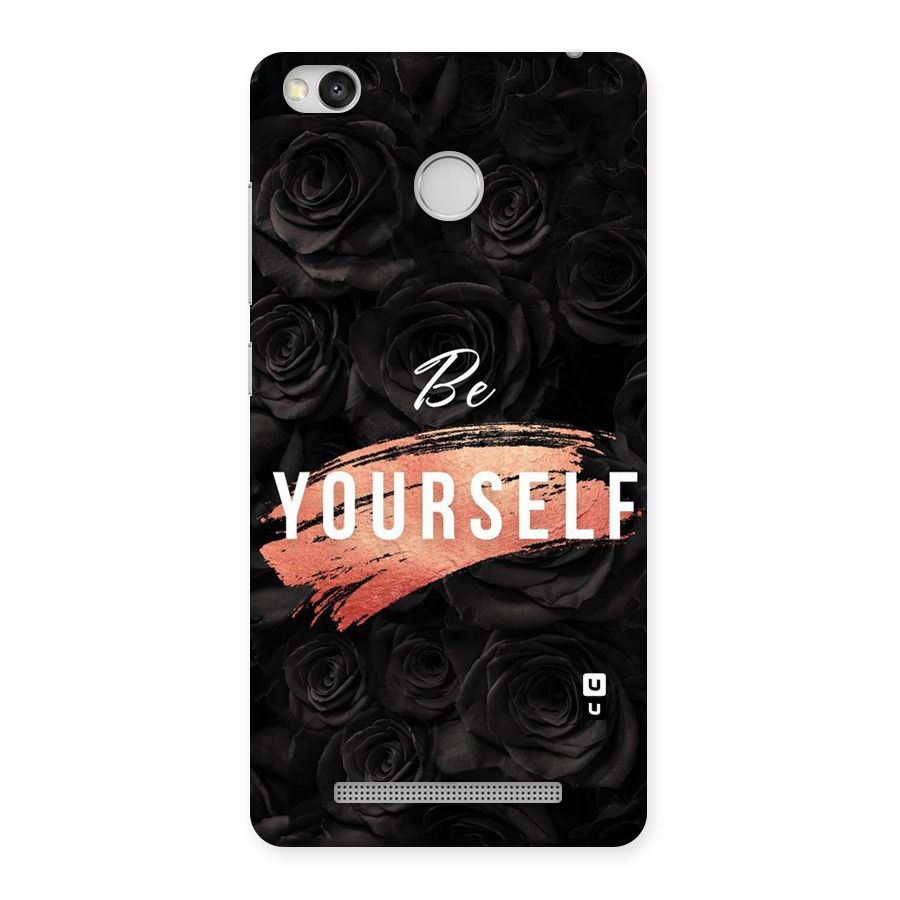 Yourself Shade Back Case for Redmi 3S Prime