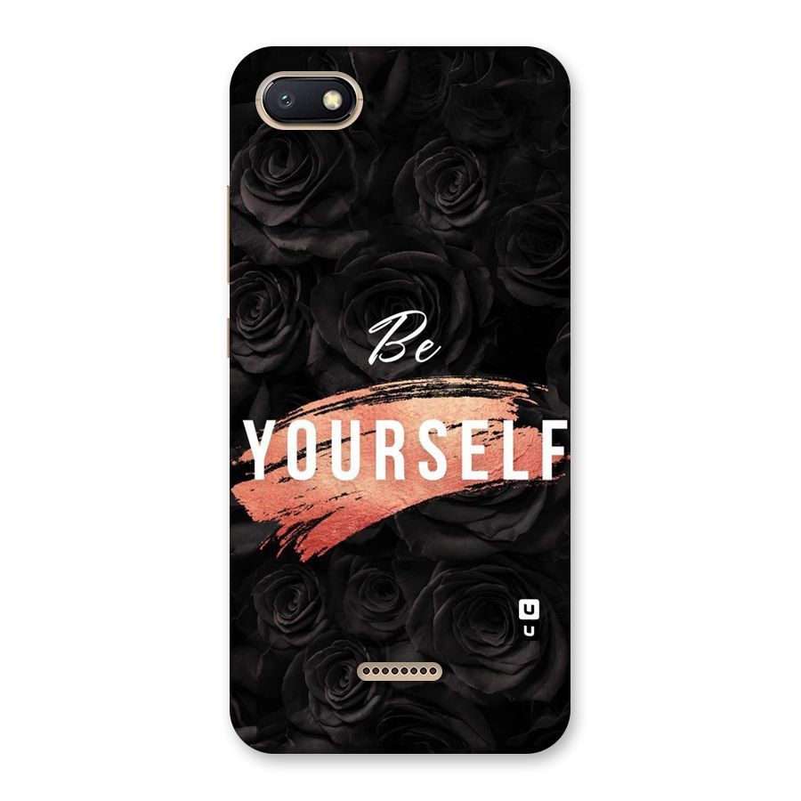 Yourself Shade Back Case for Redmi 6A