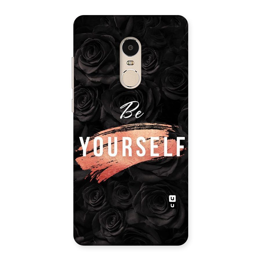 Yourself Shade Back Case for Xiaomi Redmi Note 4
