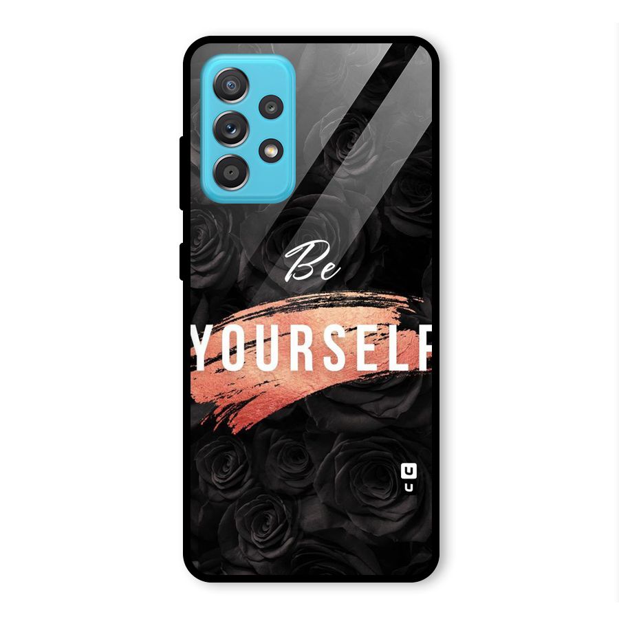 Yourself Shade Glass Back Case for Galaxy A52